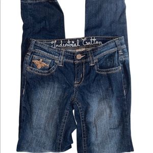 Industrial Cotton Jeans, 7, Blue